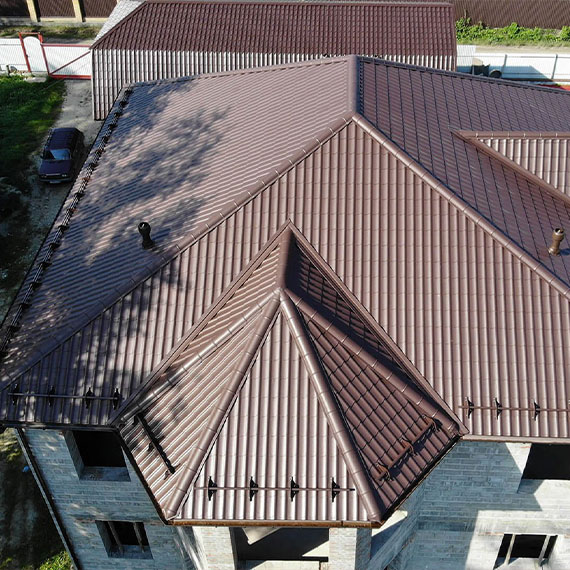 Монтаж сложной крыши и кровли в Купино и Новосибирской области